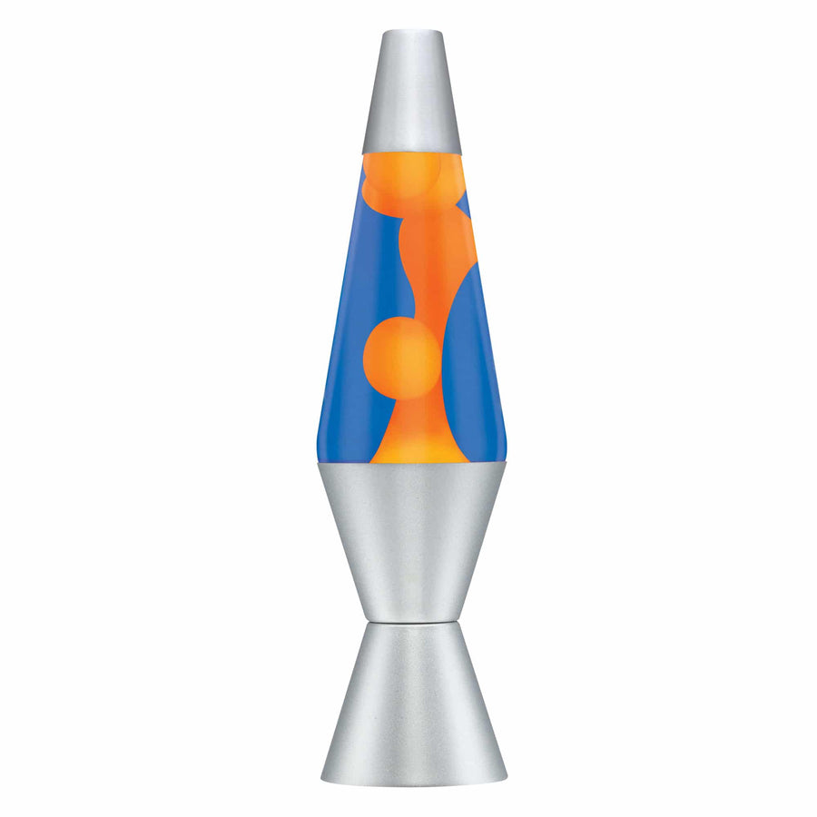 14.5” LAVA LAMP – ORANGE/BLUE/SILVER L4